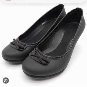 CROCS ⭐️Lily rubber ballet flats